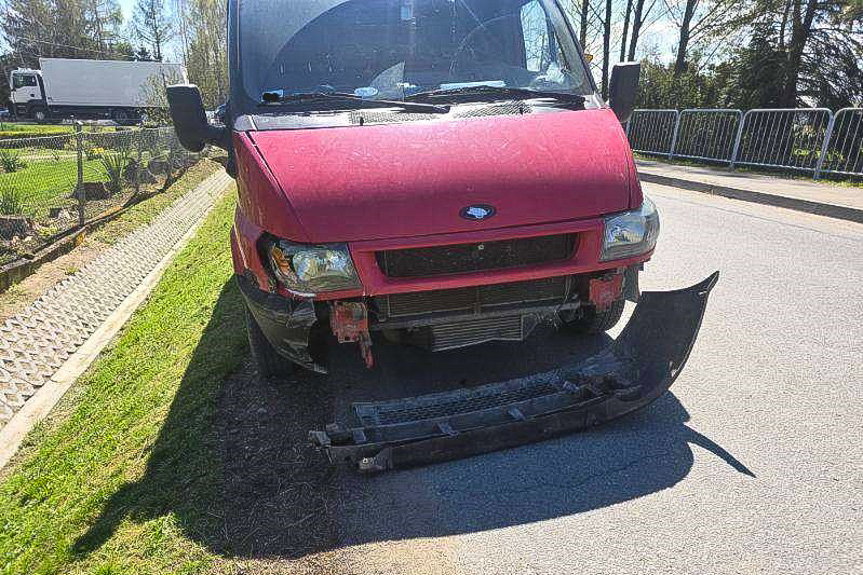 kolizja w Jasionowie