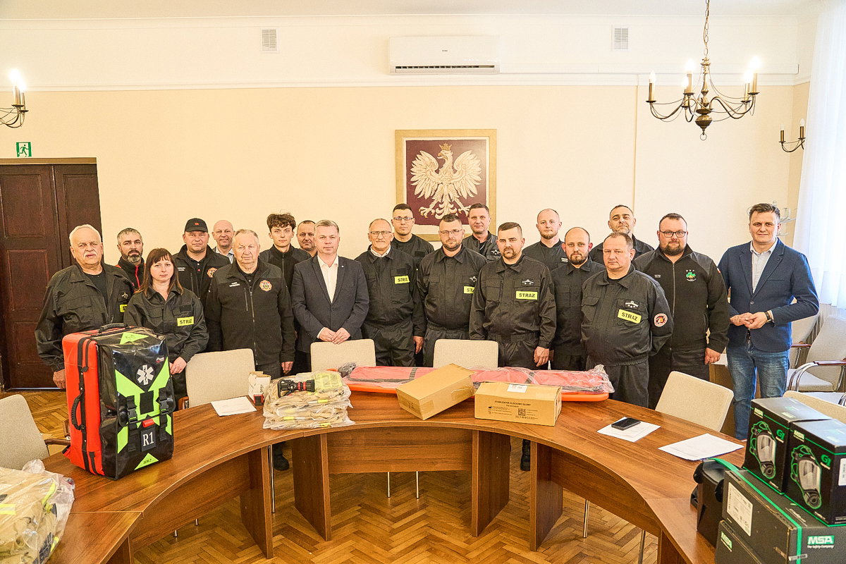 Nowy sprzęt dla OSP w gminie Jedlicze