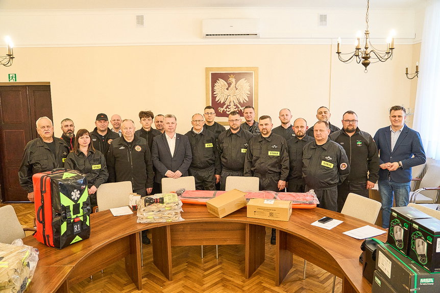 Nowy sprzęt dla OSP w gminie Jedlicze