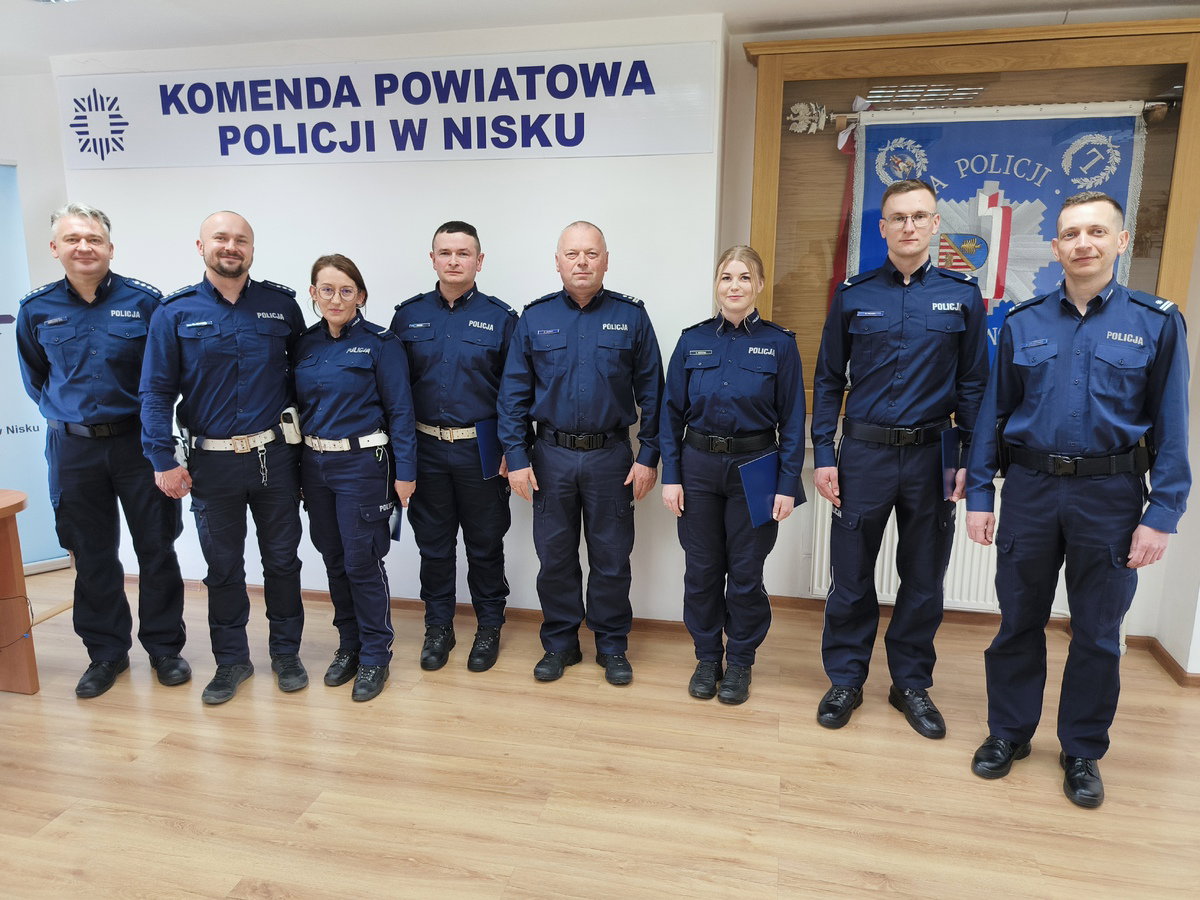 Wyróżnienia dla funkcjonariuszy. Doceniono ich służbę i zaangażowanie