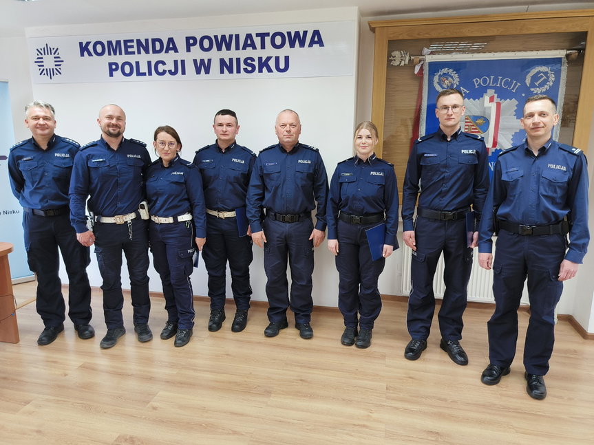 Wyróżnienia dla funkcjonariuszy. Doceniono ich służbę i zaangażowanie