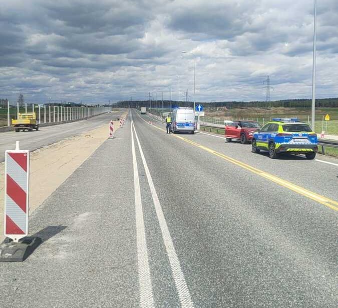 Wypadek na drodze S19