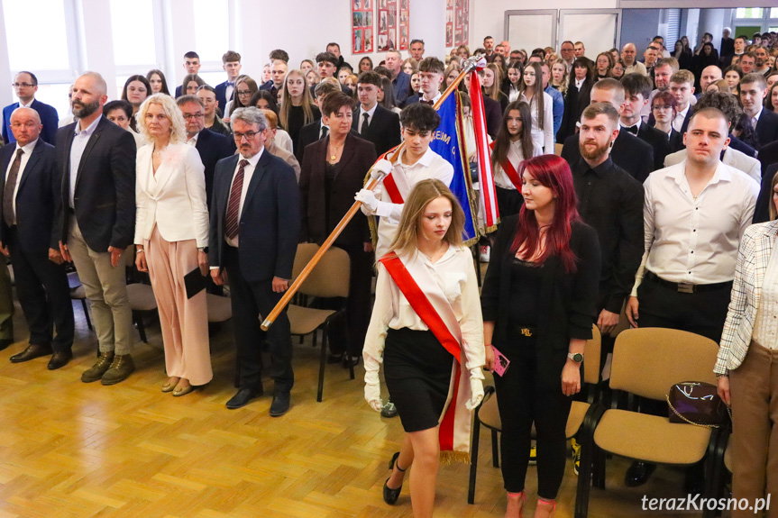 zakończenie roku szkolnego w LO w Rymanowie