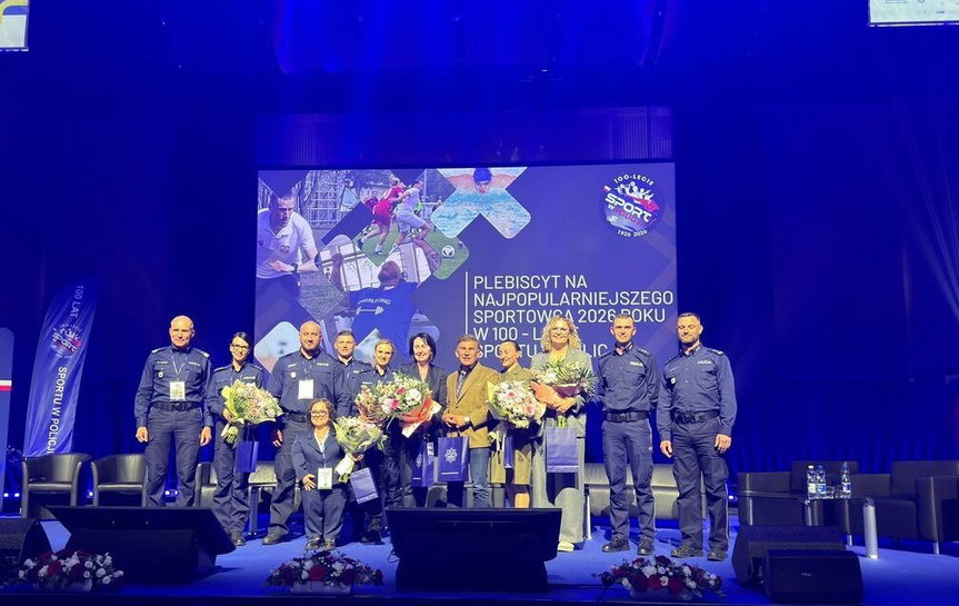 Policjant ze Stalowej Woli na prestiżowej konferencji o sporcie w Policji
