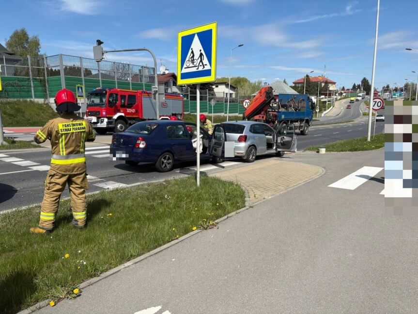 wypadek w Rzeszowie