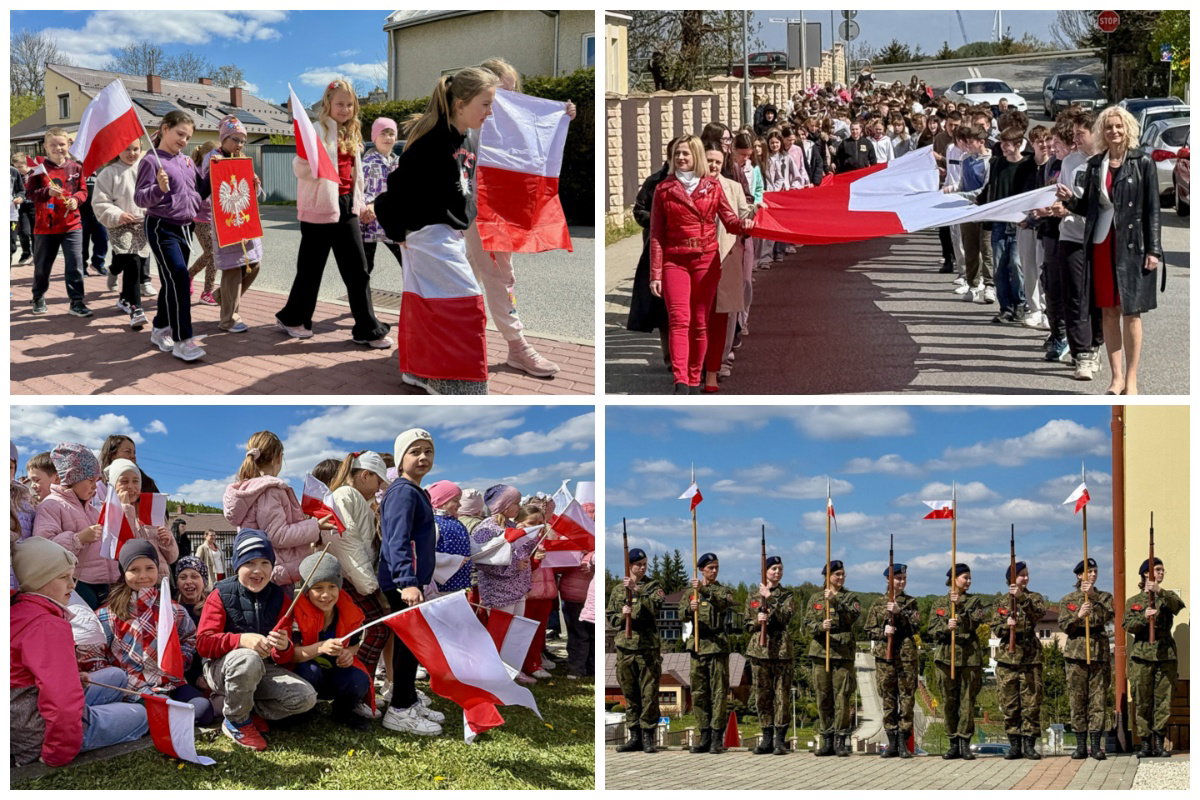 Pod hasłami Duma, Tradycja, Wolność. Niezwykłe obchody w ZSP Rymanów