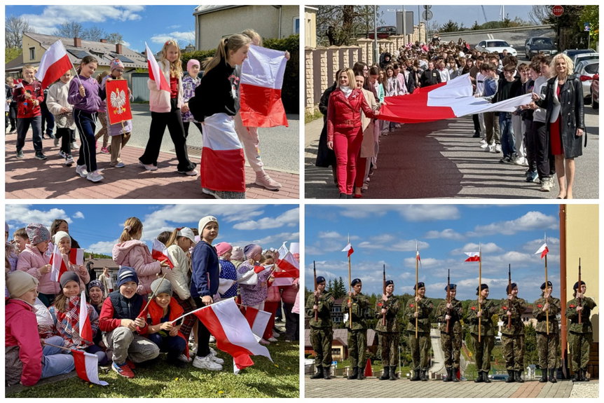 Pod hasłami Duma, Tradycja, Wolność. Niezwykłe obchody w ZSP Rymanów