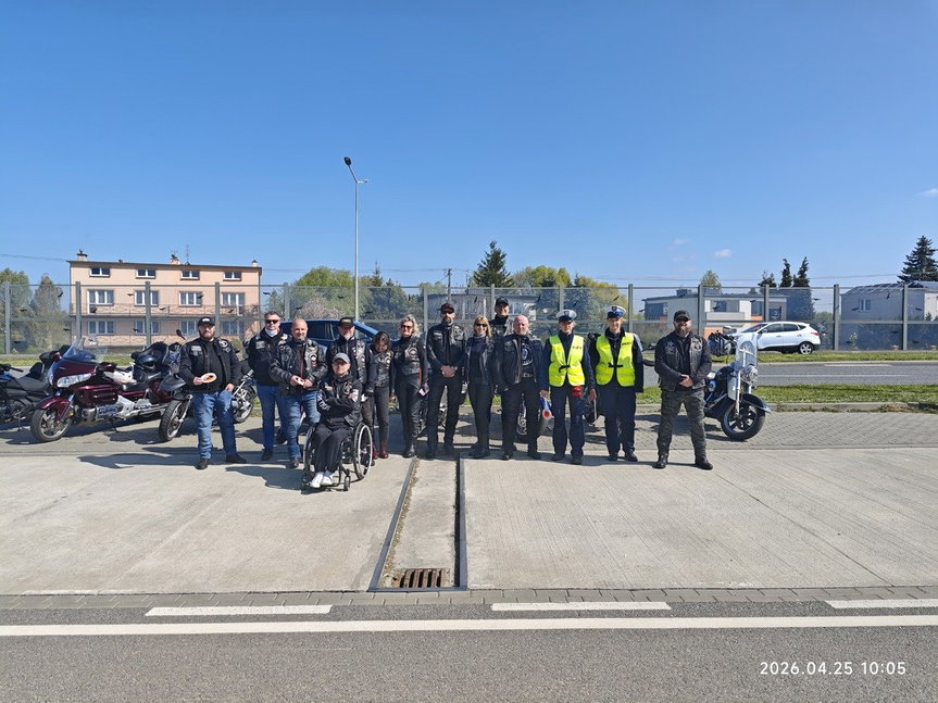 Motocykliści w Rzeszowie apelują o uwagę na drogach w sezonie wiosennym