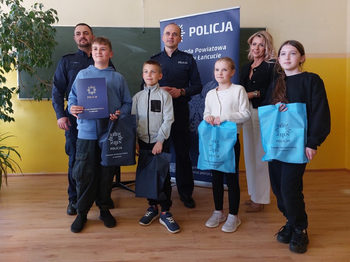 Test wiedzy, pierwsza pomoc i tor przeszkód. Tak rywalizowali uczniowie z powiatu łańcuckiego