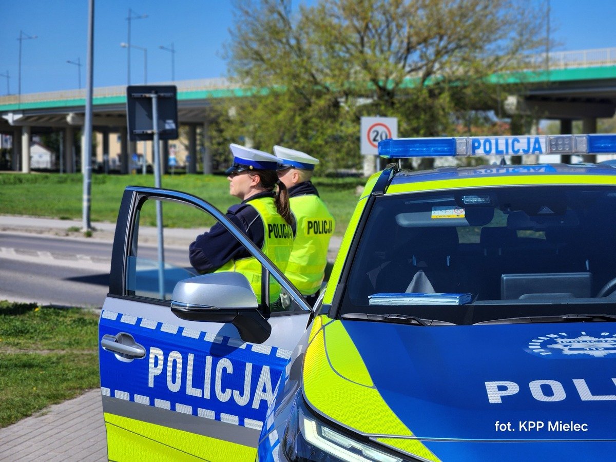 Cztery kolizje i jeden wypadek na drogach powiatu mieleckiego