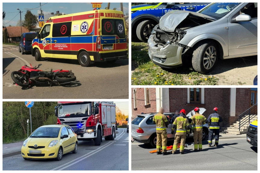 15 kolizji, 2 wypadki i nietrzeźwy rowerzysta - długi weekend na drogach