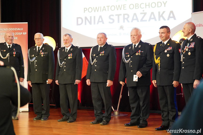 Strażackie święto w Rymanowie. Powiatowe Obchody Dnia Strażaka