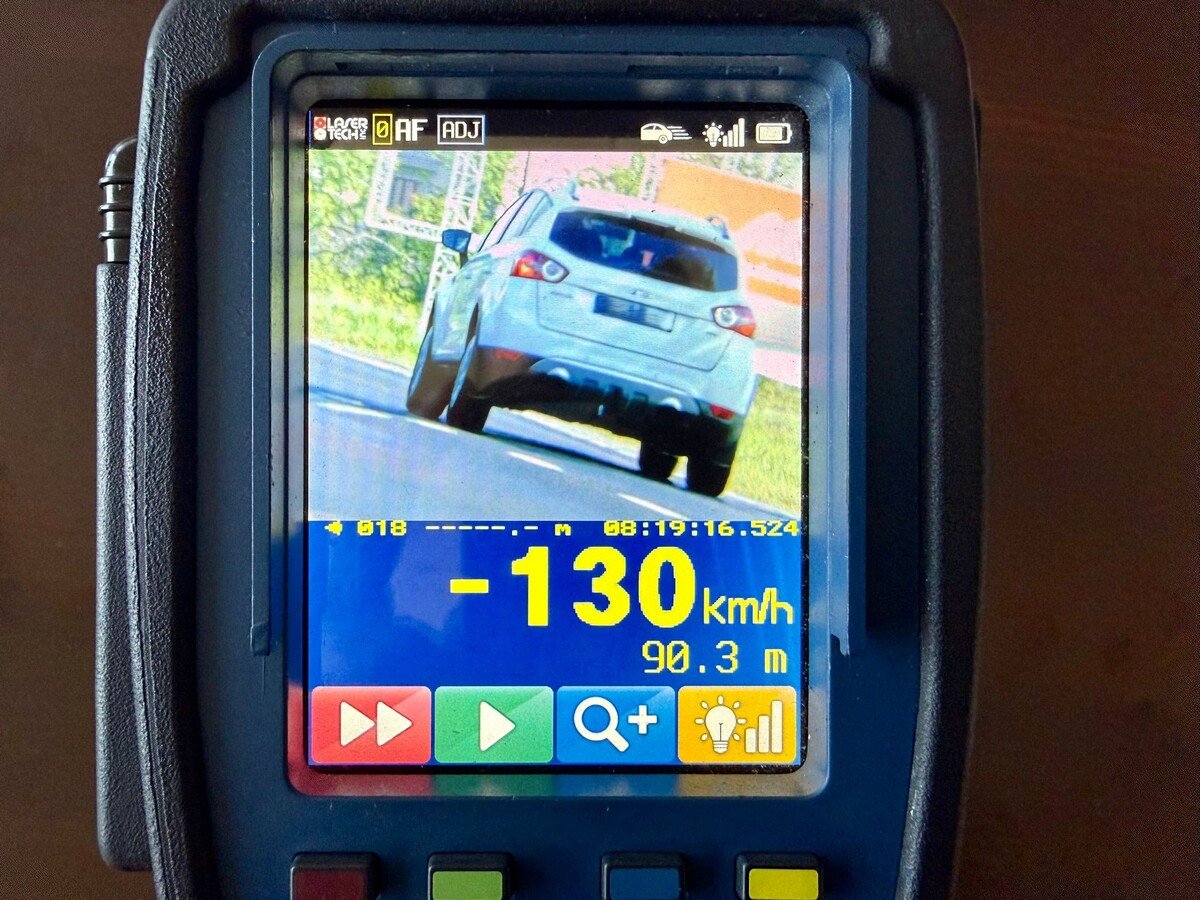 5 kierowców, za prędkość, straciło prawa jazdy