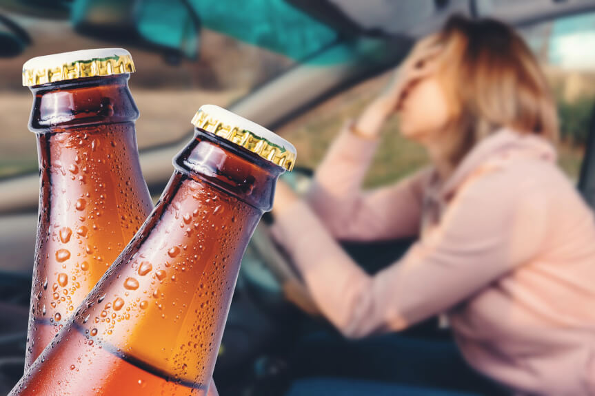 Jechała audi mając ponad 2 promile alkoholu
