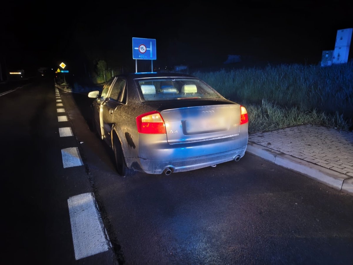 Kontrola za niesprawne światła. Policja znalazła amfetaminę u 31-latka