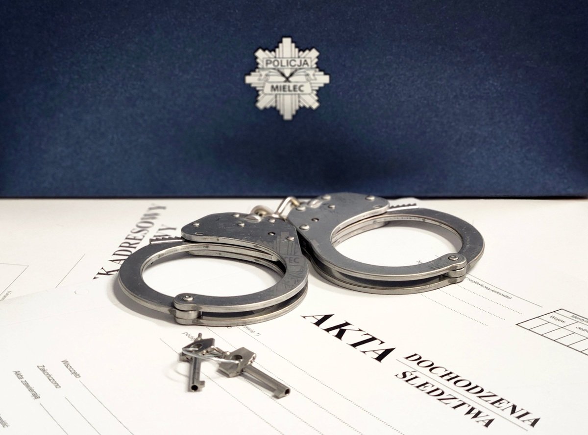Skuteczna akcja mieleckich kryminalnych. 33-latek w rękach policji
