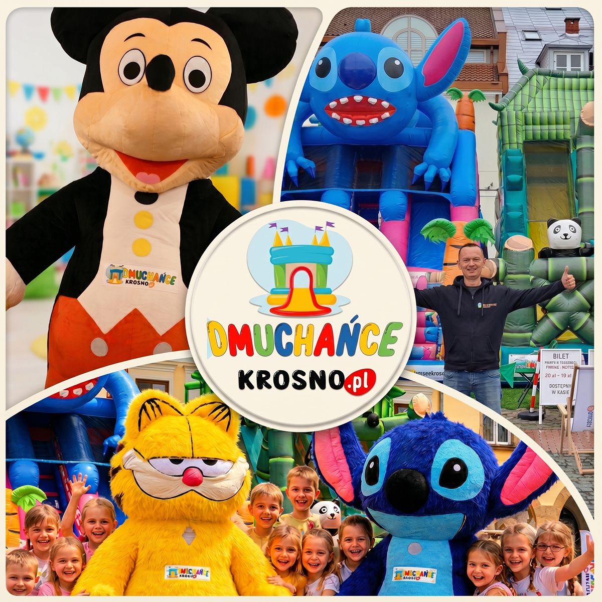 Dmuchańce i maskotki przyjeżdżają do Rymanowa!
