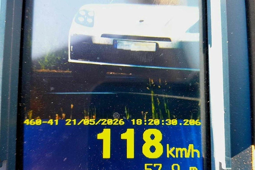 106 i 118 km/h na liczniku. Dwie surowe kary za zbyt szybką jazdę