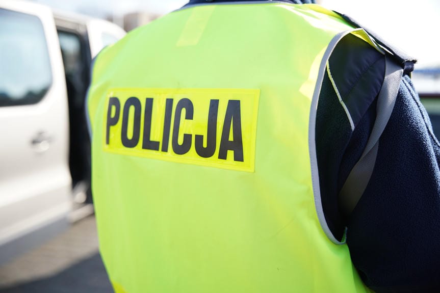 Wypadek na DK73 w Krajowicach. Potrącenie rowerzysty