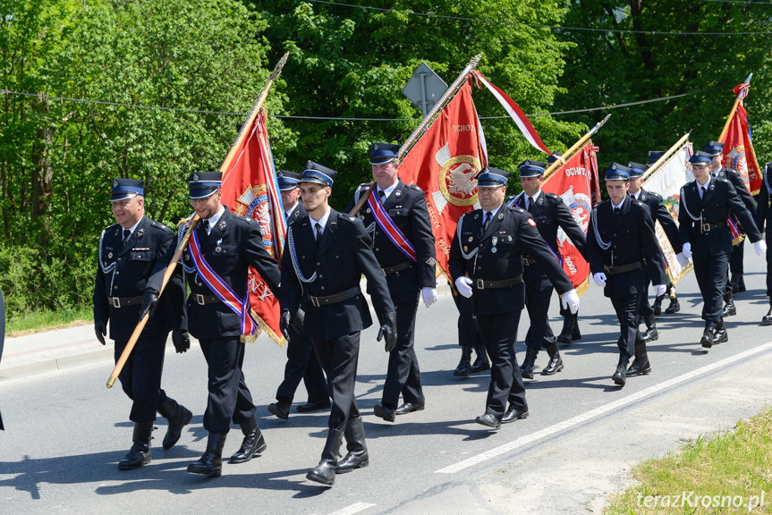 Gminne obchody Dnia Strażaka w Krasnej 