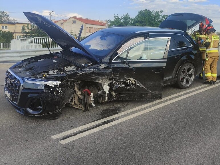 wypadek w Łańcucie
