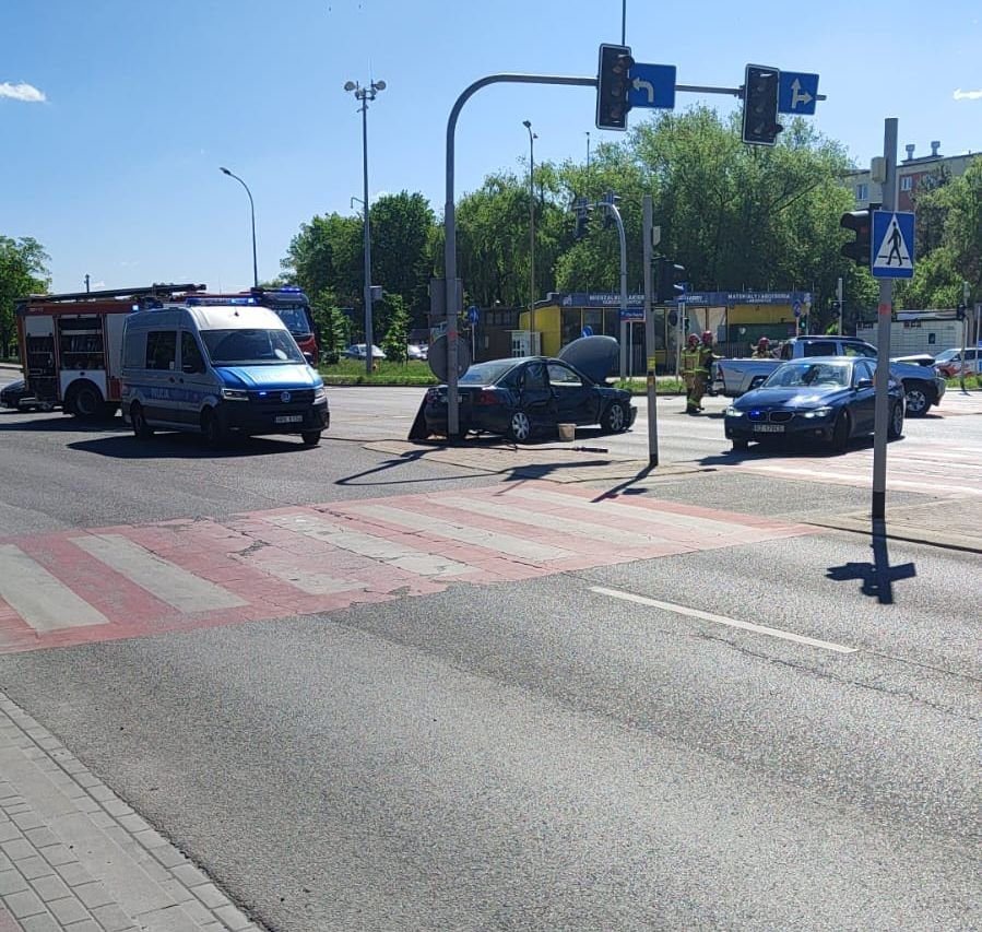 Wypadek w Rzeszowie - trzy osoby trafiły do szpitala