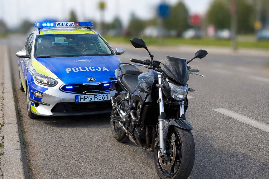 Akcja "Jednoślad" w powiecie krośnieńskim. Alkohol, mandaty i zatrzymane dokumenty