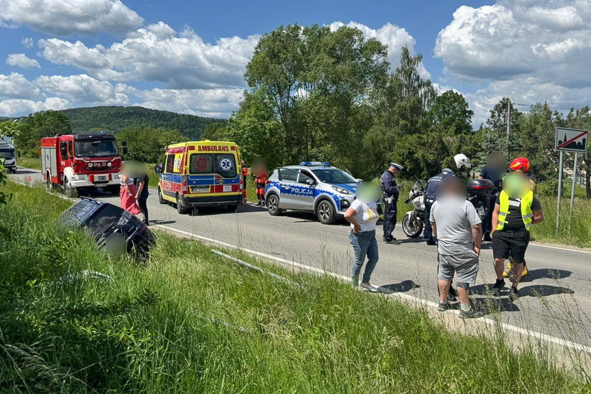 Nowy Żmigród. Zderzenie dwóch osobówek