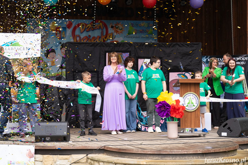 Park Zdrojowy pełen śmiechu i atrakcji. Najmłodsi mają dziś swój wielki dzień w Rymanowie-Zdroju