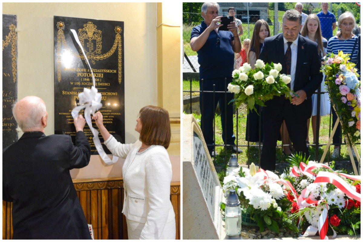 Rymanów. W hołdzie hrabinie Annie w 100. rocznicę śmierci [ZDJĘCIA]