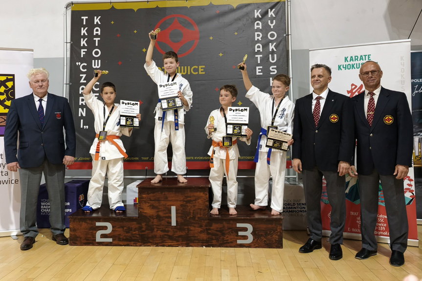 zawodnicy karate