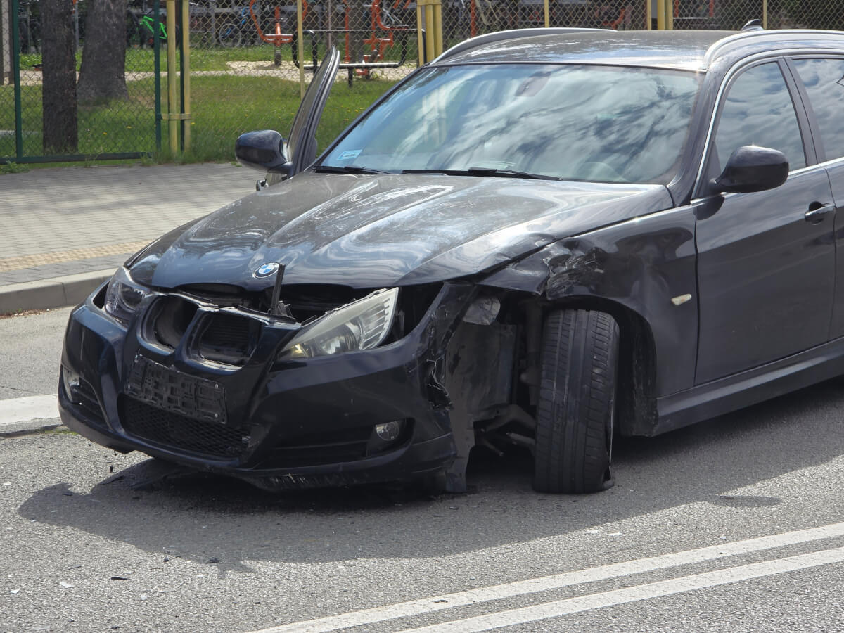 Zderzenie samochodów na jednej z głównych ulic Krosna