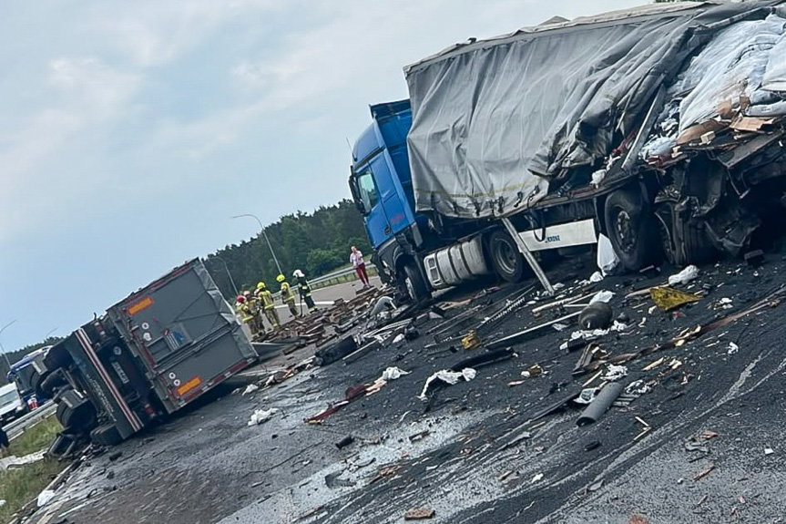 kolizja na S19