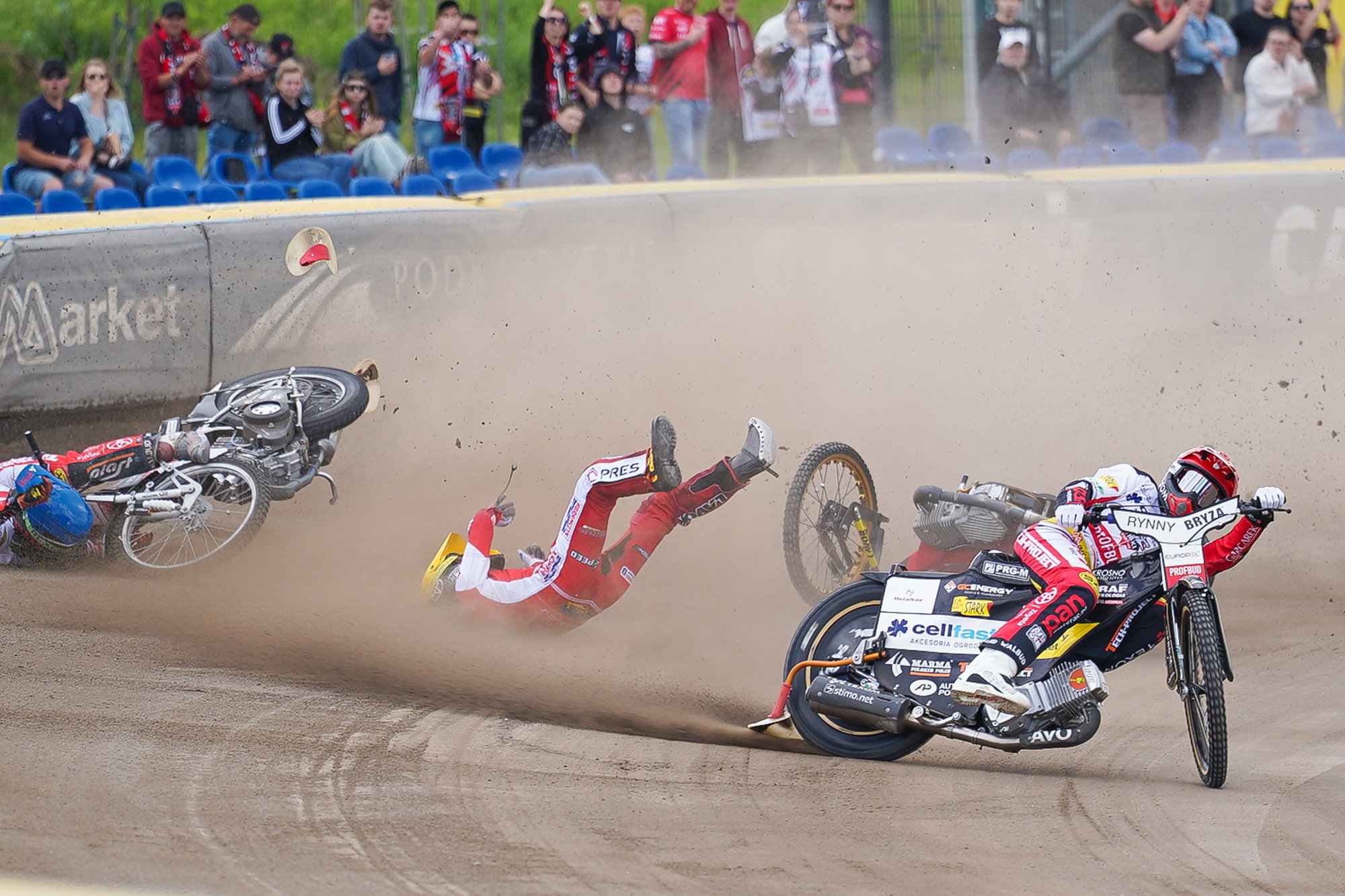 W Krośnie bez niespodzianki. Cellfast Wilki Krosno - Abramczyk Polonia Bydgoszcz 38:52 [ZDJĘCIA]