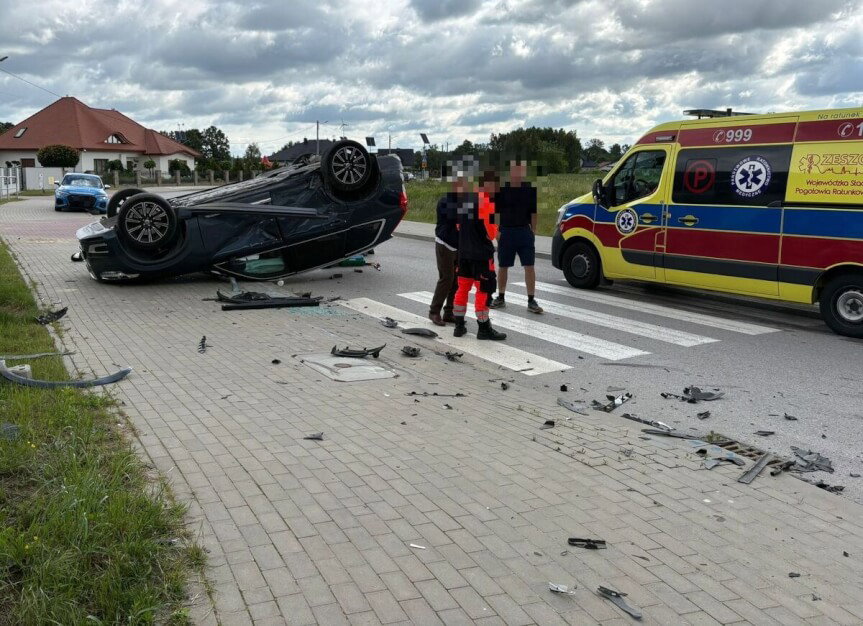 zderzenie wJasionce