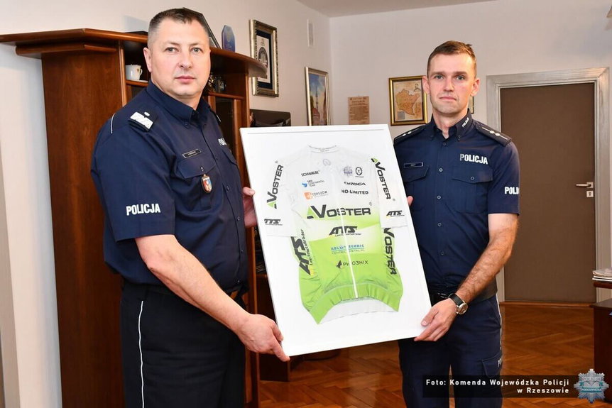 Podziękowania dla funkcjonariusza policji