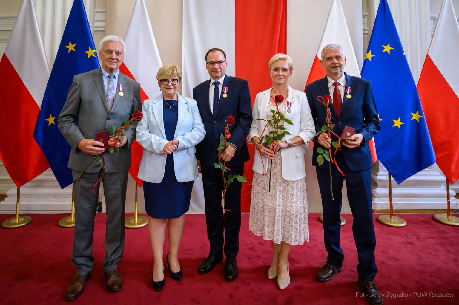 Cztery medale dla pracowników KHK. Wyróżniła ich wojewoda podkarpacka