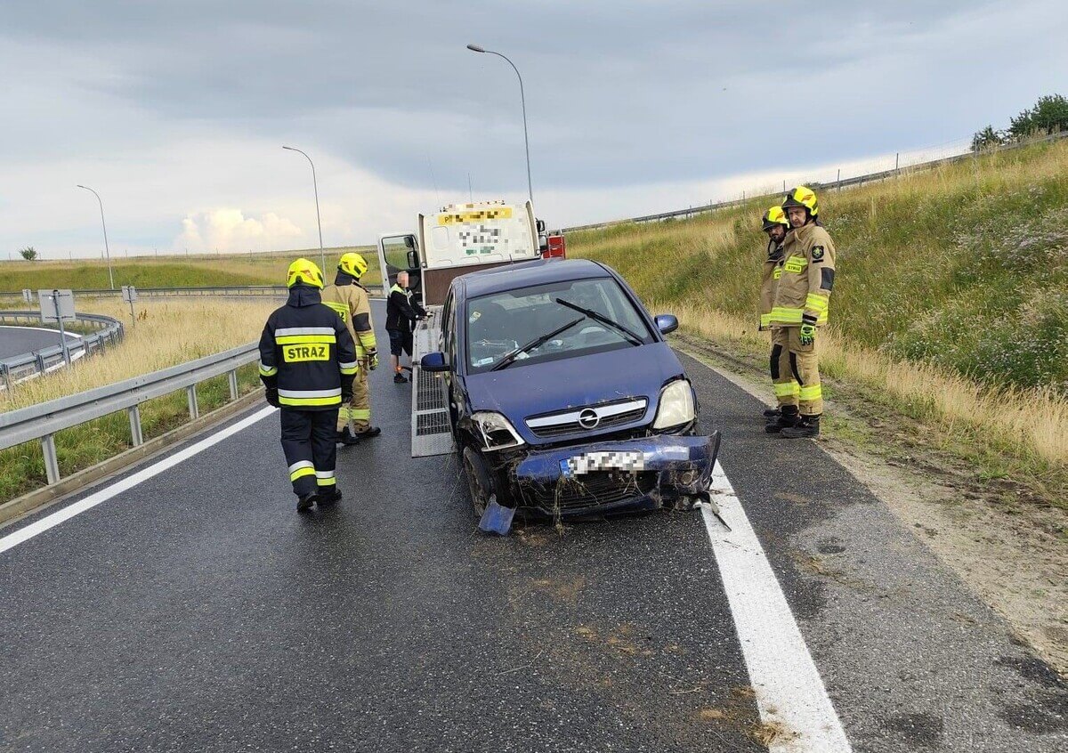 Niebezpieczny poranek na A4