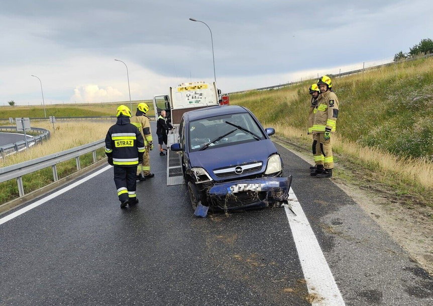 Niebezpieczny poranek na A4