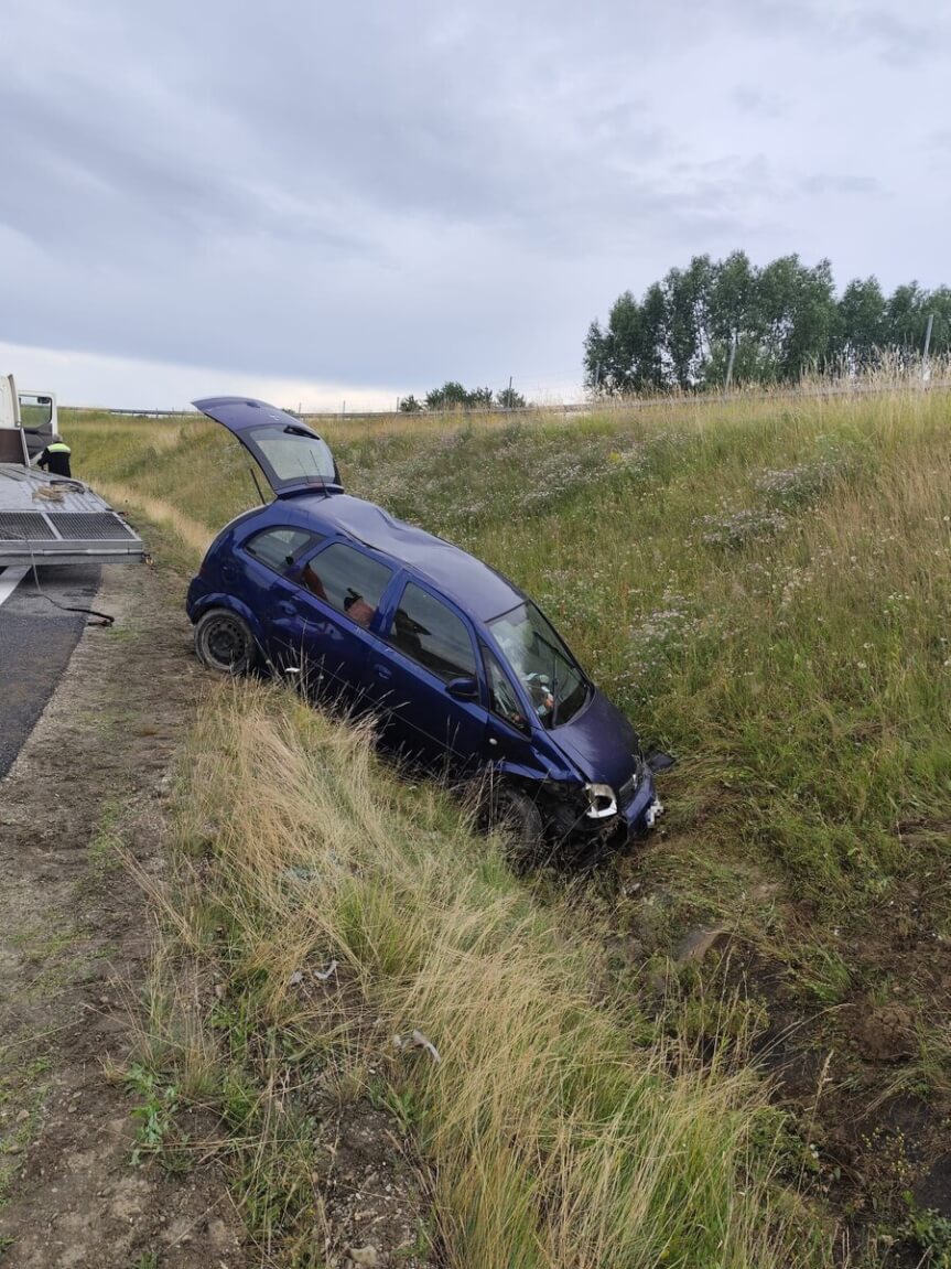 Niebezpieczny poranek na A4