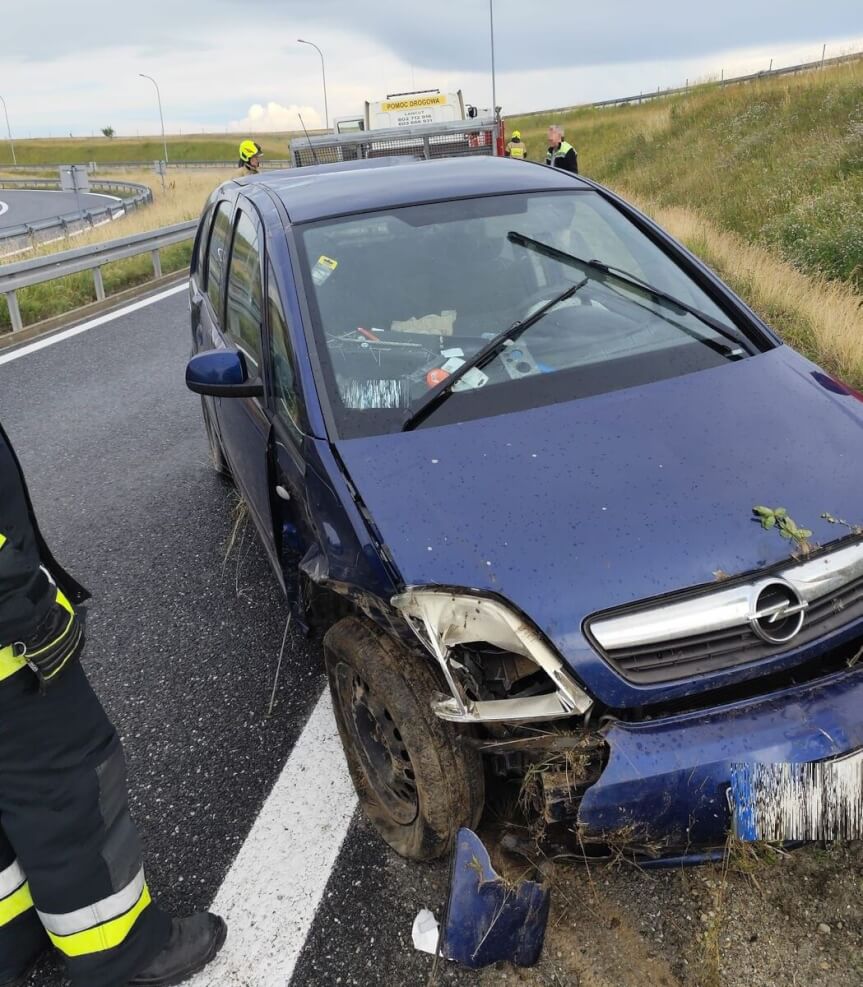 Niebezpieczny poranek na A4