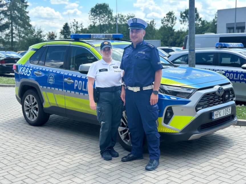 Polsko-słowackie patrole policjantów ruchu drogowego