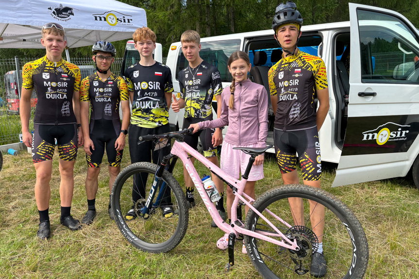 Świetny występ K.S. MTB MOSiR Dukla w Pucharze Polski w Rabce-Zdroju