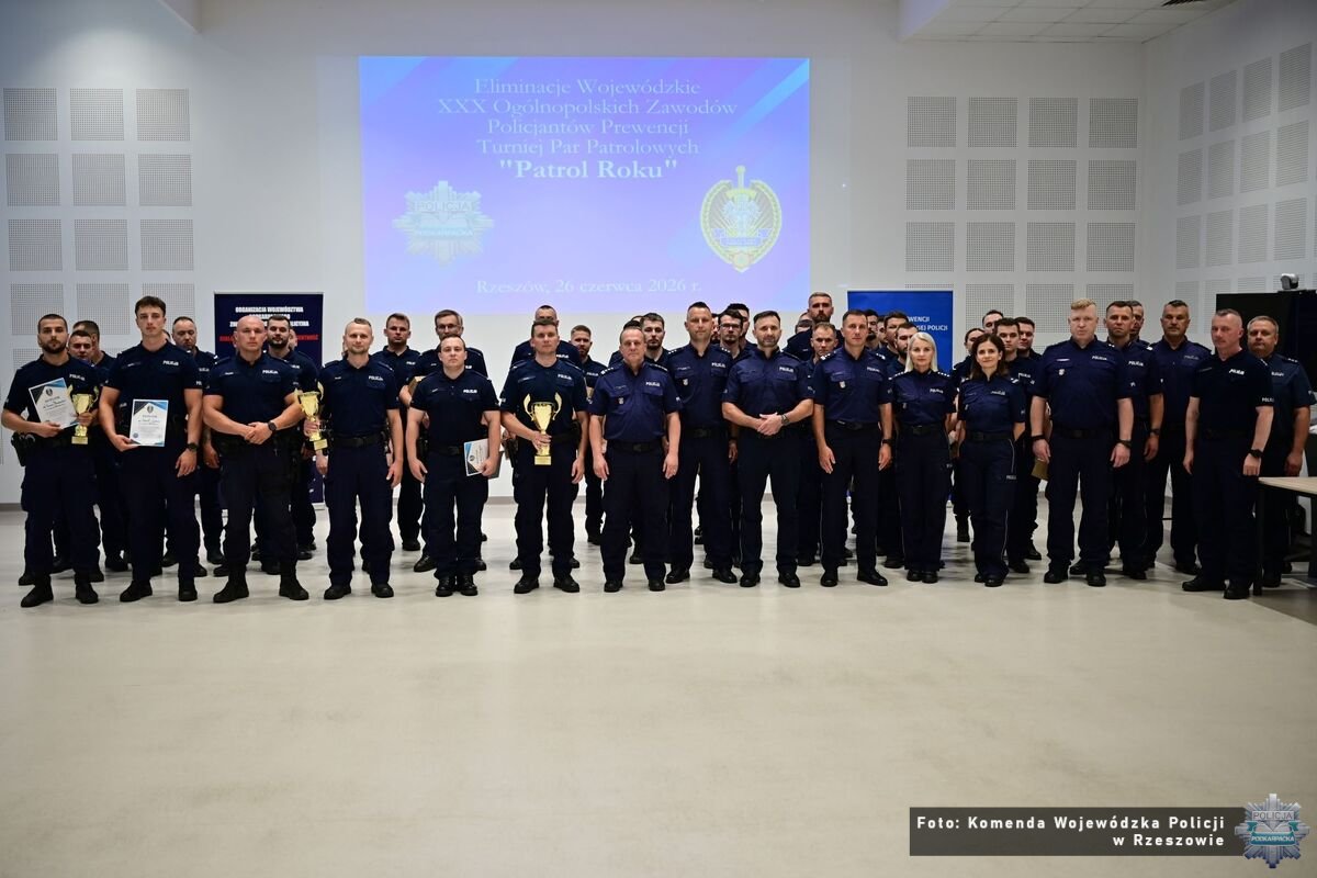 Patrol Roku 2026 - policjanci z Jasła nie mieli sobie równych