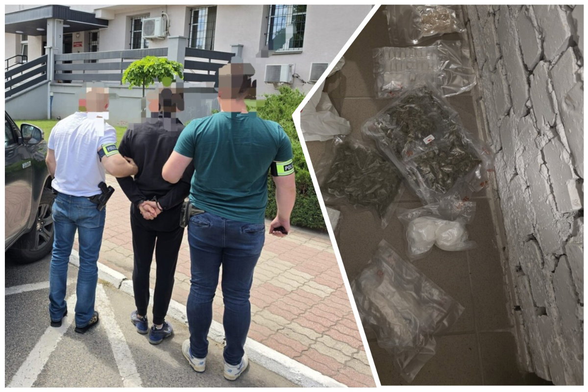 Policja przejęła narkotyki warte fortunę - 24-latek trafił do aresztu
