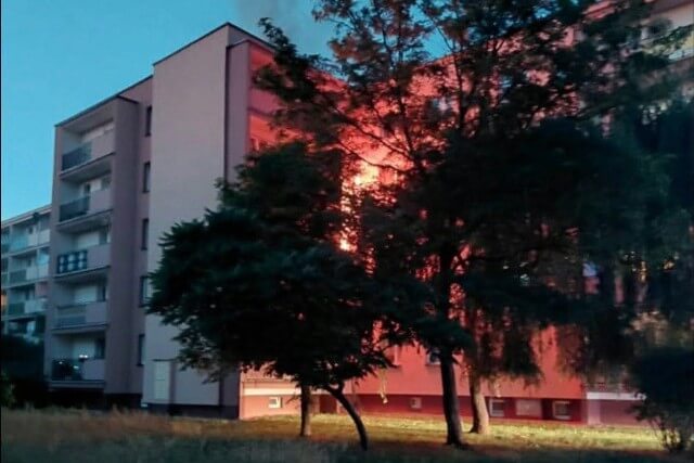 Ogień, dym i krzyki. Szybka reakcja uratowała 51-latka