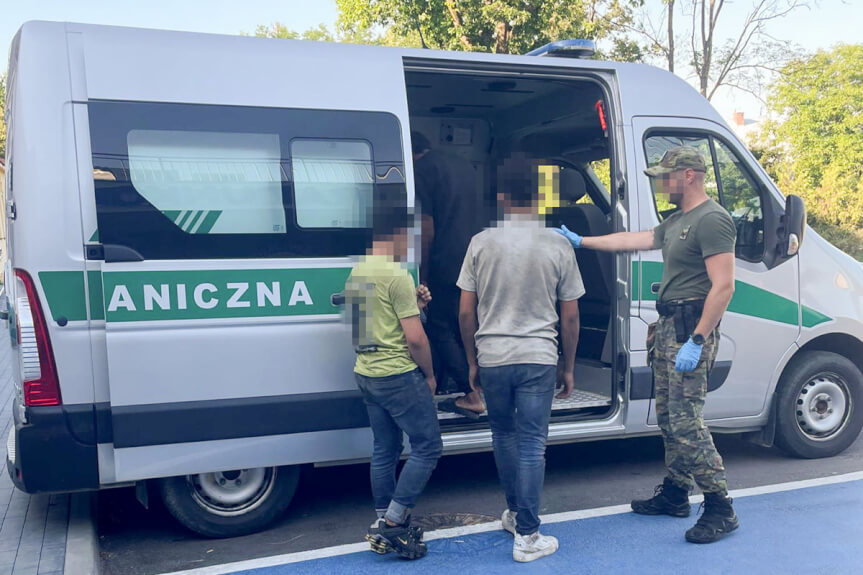 Obywatele Palestyny zatrzymani we Wróbliku Szlacheckim