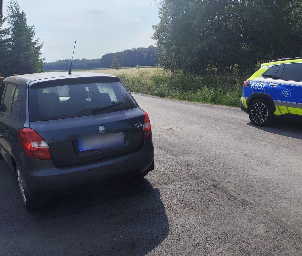 Policjanci zmierzyli prędkość. Wynik zaskoczył kierowcę skody