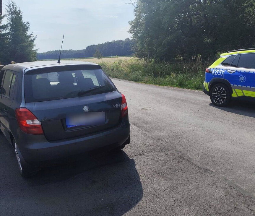 Policjanci zmierzyli prędkość. Wynik zaskoczył kierowcę skody