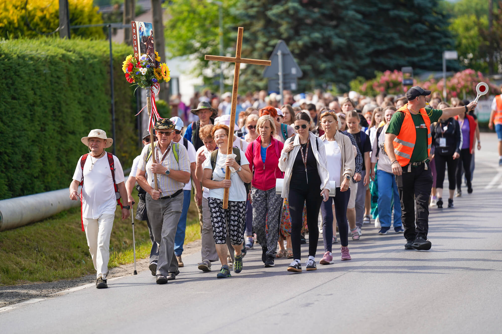 Pielgrzymi z Krosna wyruszyli na Jasną Górę